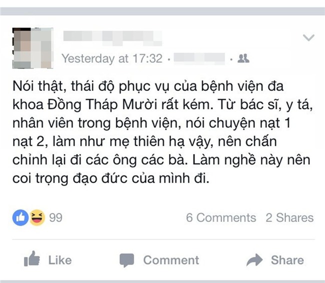 học sinh, Facebook, hiệu trưởng