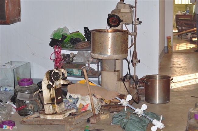 Can canh xuong san xuat trong rung cua 'tap doan' ma tuy lon nhat nuoc hinh anh 4