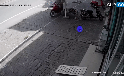 Mặc trời nắng nóng, hai thanh niên vẫn lao ra đường để... trộm dừa