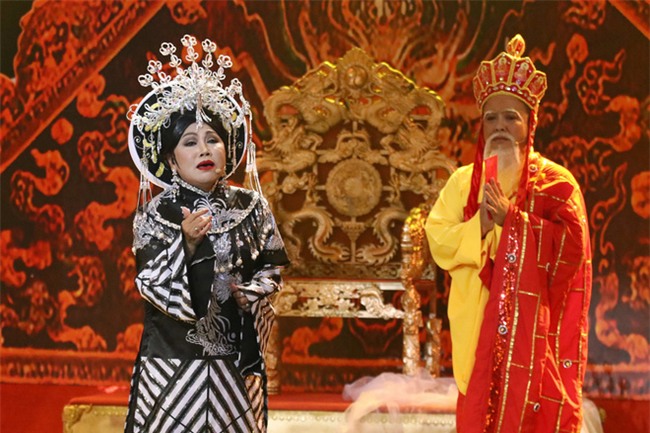 Siu Black đổ sụp xuống sân khấu Sinh ra để tỏa sáng khi vừa ca cải lương xong - Ảnh 6.