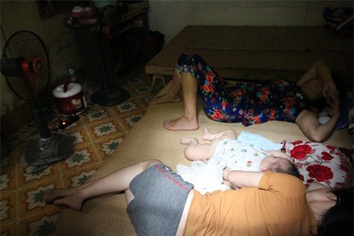 thuong tam nhung benh nhi vat lon voi nang nong hon 40 do o xom tro ngheo - 6