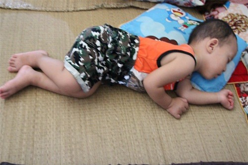 thuong tam nhung benh nhi vat lon voi nang nong hon 40 do o xom tro ngheo - 7