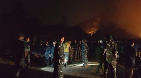 Cháy rừng, cháy rừng ở sóc sơn, Sóc Sơn, Cháy rừng ở Hà Nội