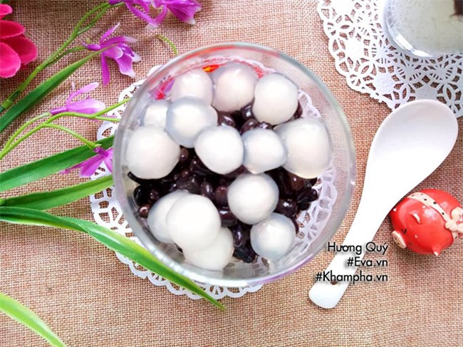 kem tuoi tra xanh dau den hap dan, can mot mieng, mat lim tim - 8