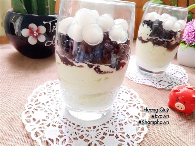 kem tuoi tra xanh dau den hap dan, can mot mieng, mat lim tim - 9