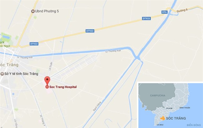 Thi the nguoi dan ong tren noc thang may tai benh vien hinh anh 2