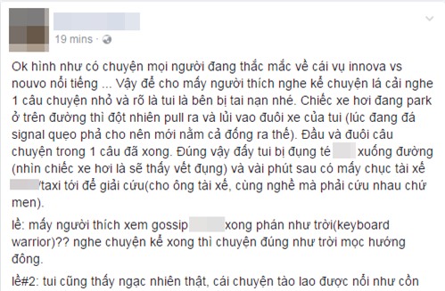 Mặc tài xế taxi năn nỉ chỉ còn 200k trong túi, soái ca Sài Gòn kiên quyết đòi 400k bồi thường sau va chạm - Ảnh 5.