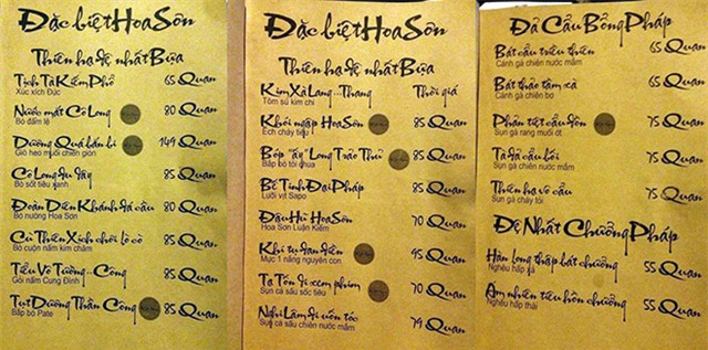 thực đơn, nhà hàng, khách hàng,