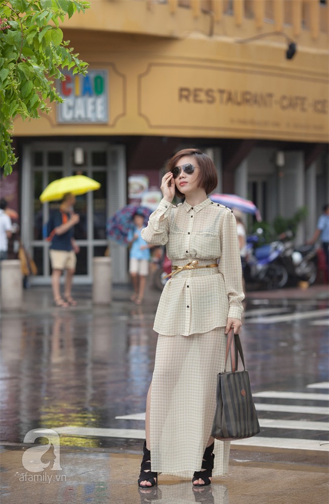 Cuối tuần nắng đẹp, quý cô hai miền xuống phố với loạt váy áo xinh miễn chê - Ảnh 17.