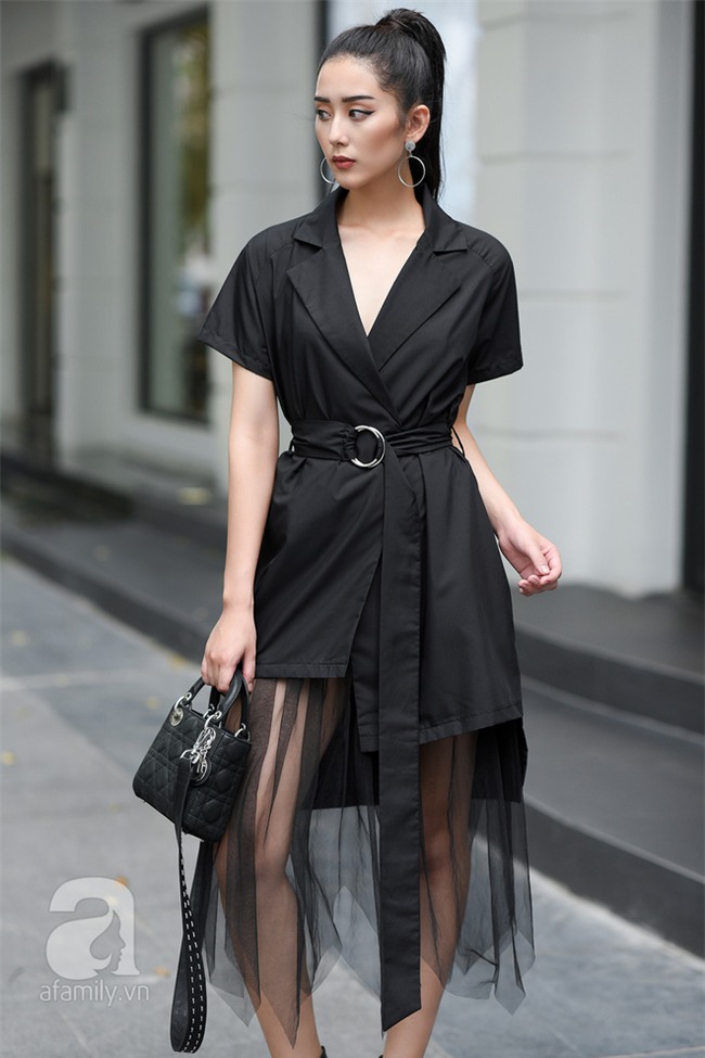 Cuối tuần nắng đẹp, quý cô hai miền xuống phố với loạt váy áo xinh miễn chê - Ảnh 9.