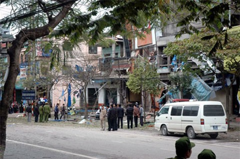 nổ mìn, Công an tỉnh, giang hồ, Thái Nguyên