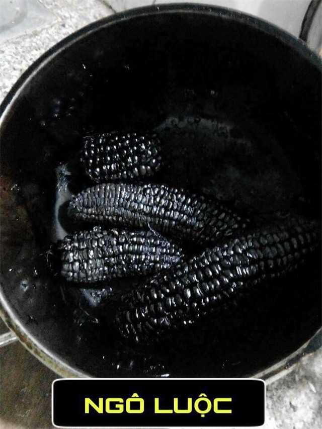 Một loại ngô mới có màu đen thui?