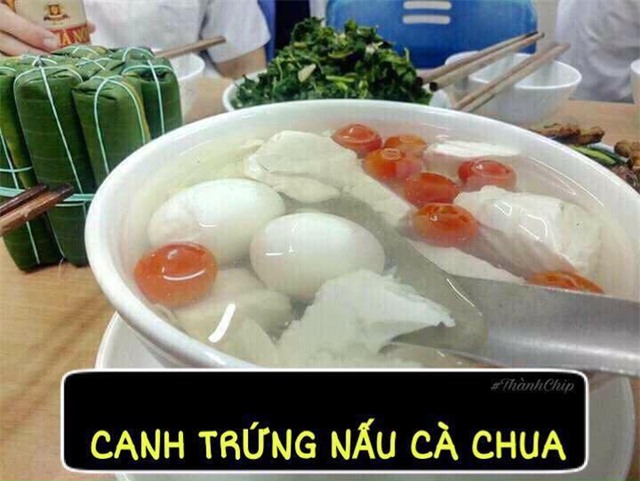 Vẫn là công thức cũ: tất cả nguyên liệu cho vào nồi cùng lúc rồi nổi lửa lên.