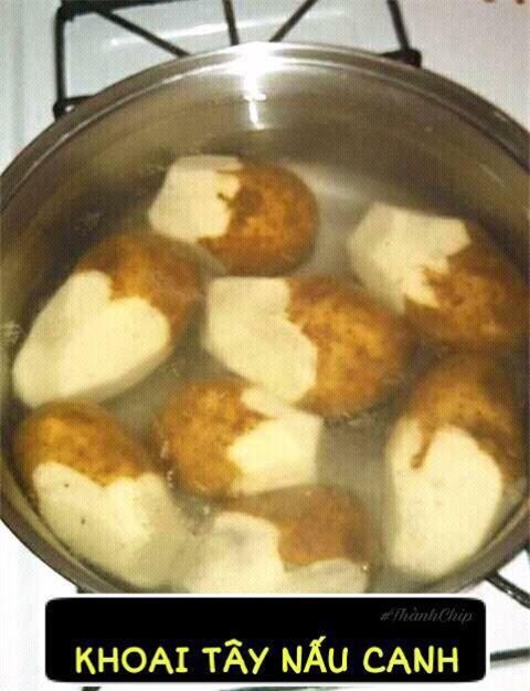 Gọt bao nhiêu vậy? - Gọt một nửa thôi