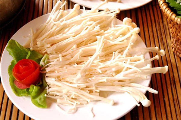 nấm kim châm, bổ thận, tráng dương