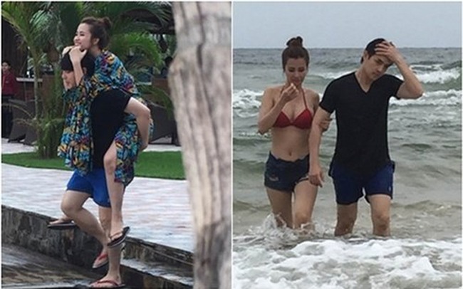 nha phuong, dong nhi ra bien sexy qua, nguoi yeu cu quan quit nhu sam hinh anh 6