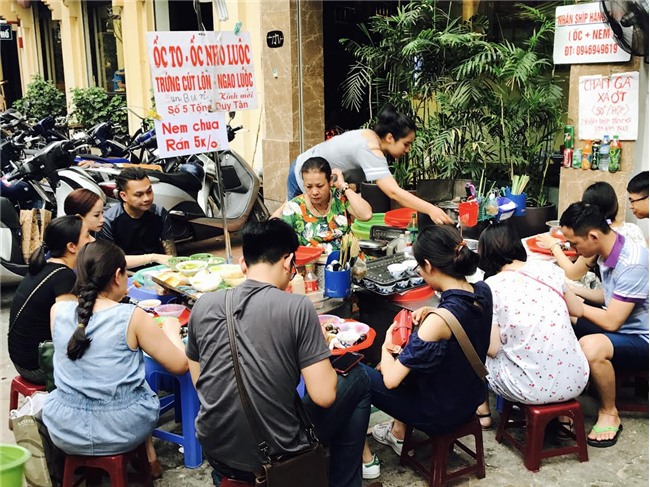ẩm thực Hà Nội, quán ốc,