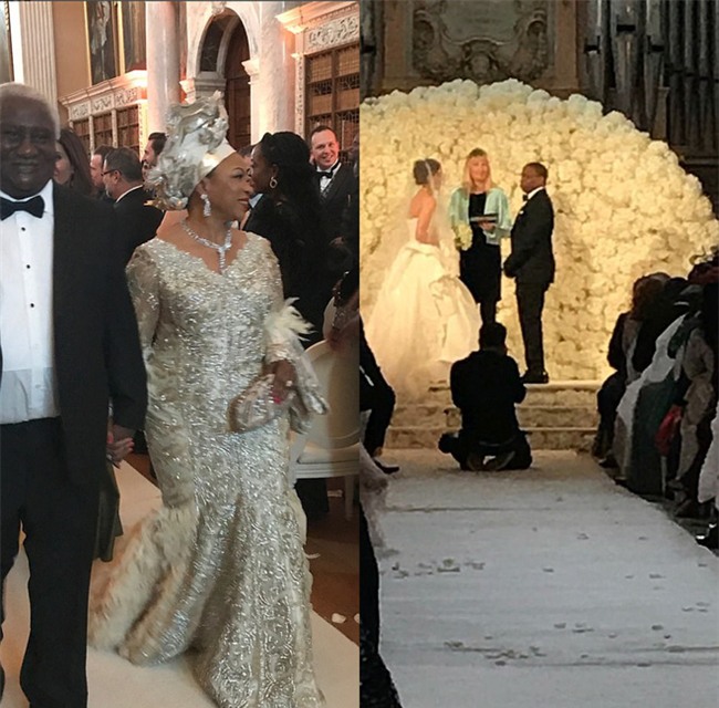 Đám cưới sang chảnh với 1 triệu bông hồng của con trai tỷ phú da màu giàu nhất thế giới - Ảnh 6.