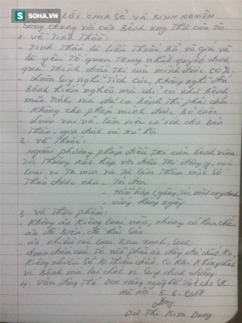 Bắt ung thư nằm im suốt 34 năm: 3 bài thuốc viết trong đúng 1 trang vở! - Ảnh 4.