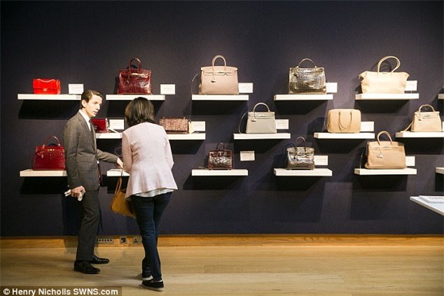 túi xách, Hermes Birkin, túi xách hàng hiệu, đấu giá