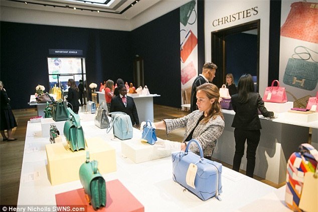 túi xách, Hermes Birkin, túi xách hàng hiệu, đấu giá