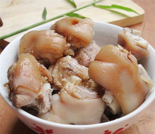 thịt lợn, chất độc hại, phổi, óc, gan, móng giò