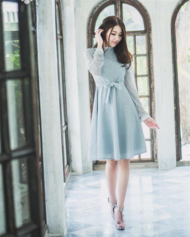 co gai thai lan xinh dep nhu nu than khien canh may rau xao xuyen - 1