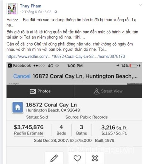 Phan Như Thảo, Ngọc Thúy, đại gia Đức An, siêu mẫu Ngọc Thúy