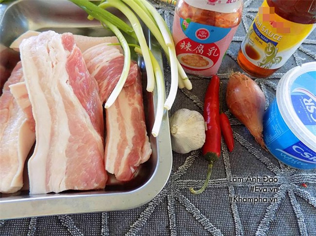 thit lon rim chao la mieng dua com ngay mua - 1