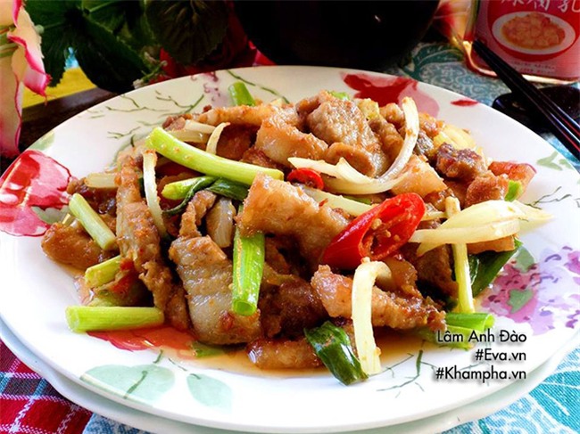 thit lon rim chao la mieng dua com ngay mua - 9