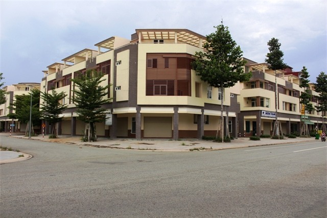 Căn nhà 2 mặt tiền trên đường Lê Lợi đóng cửa im lìm.