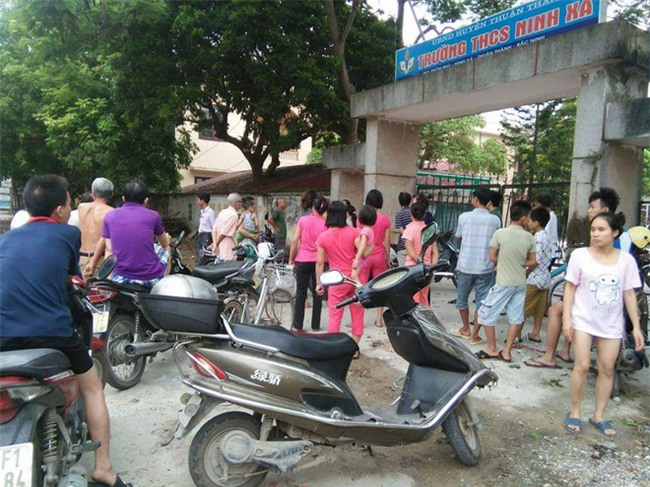 Bắc Ninh: Bảo vệ trường cấp 2 tử vong nghi bị sát hại tại trường - Ảnh 1.