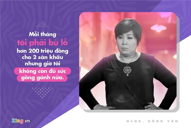 NSND Hong Van: 'Moi thang toi lo hon 200 trieu dong cho 2 san khau' hinh anh 3