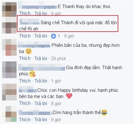 Tran Thanh bi fan nghi ngo 'mac nham quan' Hari Won khi du sinh nhat con trai Ha Ho