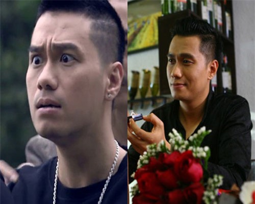 Việt Anh vừa thủ vai Phan Hải trong Người phán xử vừa thủ vai Sơn trong Sống chung với mẹ chồng