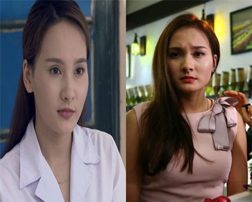 Bảo Thanh vừa thủ vai Mỹ Hạnh trong Người phán xử vừa thủ vai Minh Vân trong Sống chung với mẹ chồng