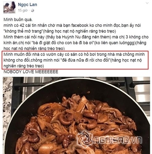 sao việt, ngọc lan, ngọc lan và thanh bình, diễn viên ngọc lan, ngọc lan trầm cảm