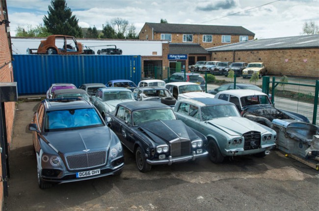 Nghia trang xe sieu sang Rolls-Royce va Bentley lon nhat the gioi hinh anh 1