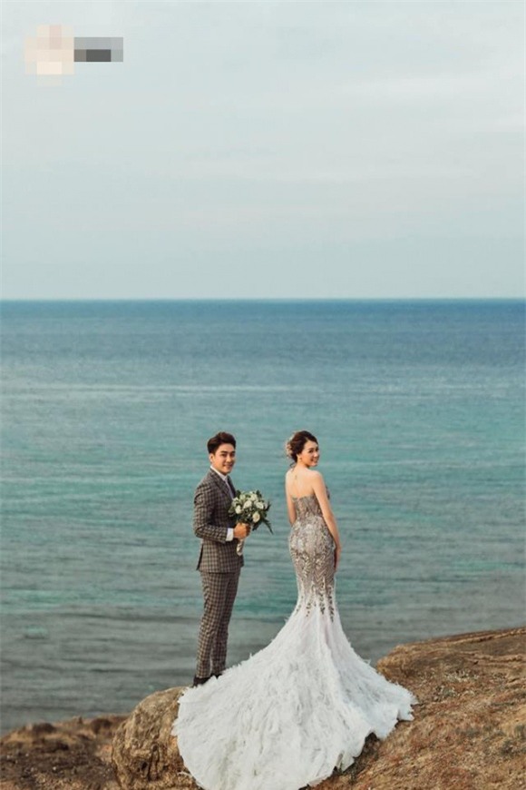 Huy Nam, ca sĩ Huy Nam, ảnh cưới ca sĩ Huy Nam, Huy Nam và vợ