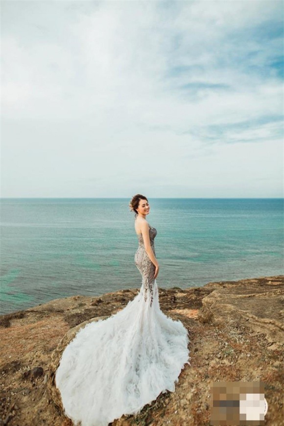 Huy Nam, ca sĩ Huy Nam, ảnh cưới ca sĩ Huy Nam, Huy Nam và vợ