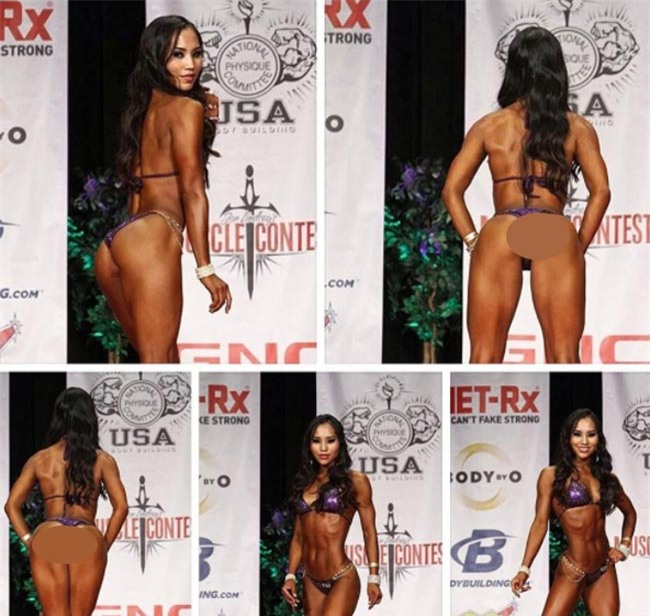 my nu a mat xinh hien diu tuong phan co bap day suc manh hinh anh 9