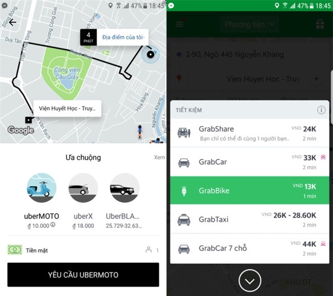 Grab tung 'chieu' loi keo lai xe Uber, ky hop dong ngay tren yen xe hinh anh 3