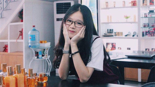 'Hot girl 10X' Linh Ka thi vao cap ba dat 10,75 diem hai mon hinh anh 1