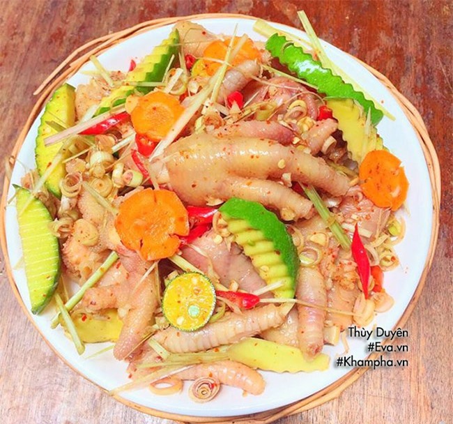 chan ga cay tron xoai xanh sieu hap dan, vo vung may chong cung khen nuc no - 9