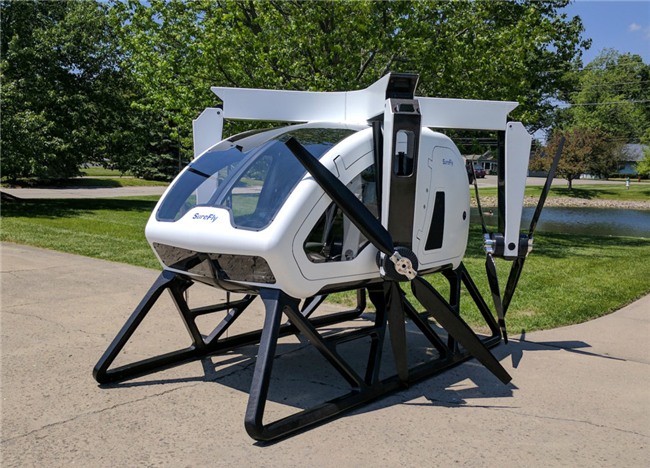 Workhorse SureFly - may bay ca nhan gia ngang sieu xe Audi R8 hinh anh 10