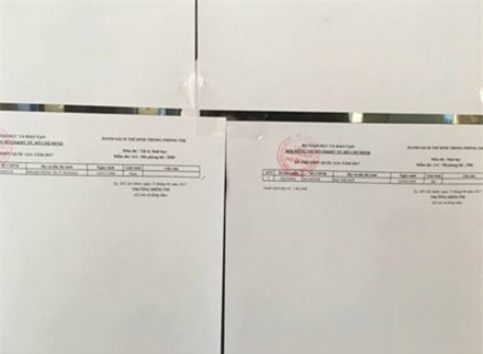 phong thi dac biet: khong co thi sinh giam thi van... ngoi trong - 2