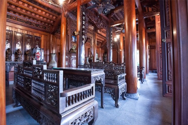 nhà cổ, biệt thự, lâu đài, nhà gỗ lim, gỗ quý, gỗ lim, nhà gỗ