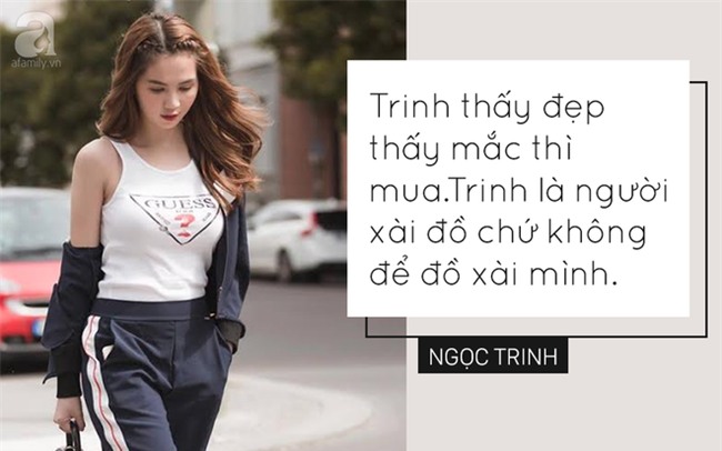 Trong showbiz Việt liệu có ai đủ bản lĩnh phát ngôn về hàng hiệu sốc như Ngọc Trinh - Ảnh 2.