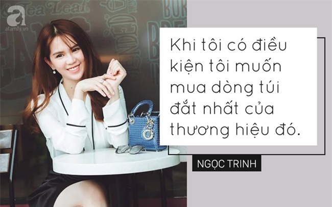 Trong showbiz Việt liệu có ai đủ bản lĩnh phát ngôn về hàng hiệu sốc như Ngọc Trinh - Ảnh 5.