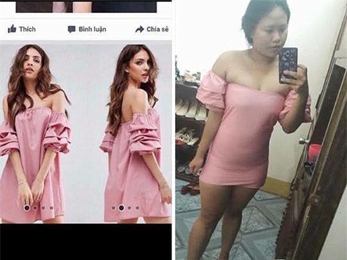 Cô gái “ngộp thở” vì chiếc váy “thảm họa mua hàng online” - Ảnh 1.